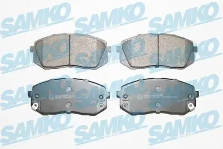 Гальмівні колодки, дискове гальмо (набір) SAMKO 5SP1689
