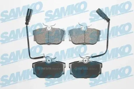 Комплект гальмівних колодок задн SAMKO 5SP1699