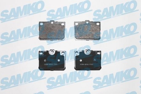 Тормозные колодки, дисковый тормоз.) SAMKO 5SP169 (фото 1)