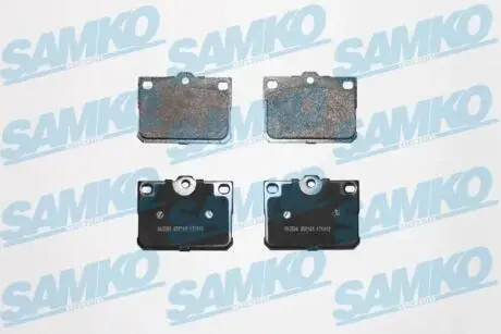 Тормозные колодки, дисковый тормоз.) SAMKO 5SP169