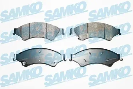 Комплект гальмівних колодок SAMKO 5SP1768