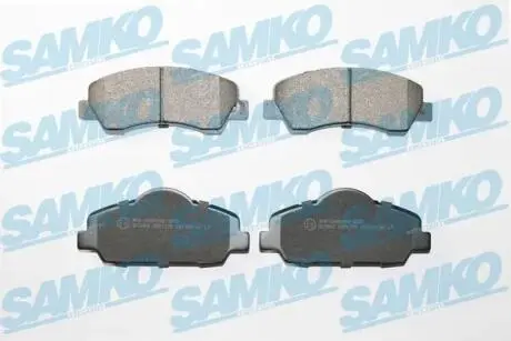 Комплект гальмівних колодок дискові C-ELYSEE 1.2VTI SAMKO 5SP1770