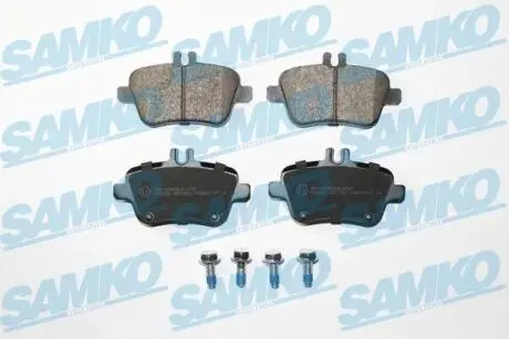 Тормозные колодки A SAMKO 5SP1782