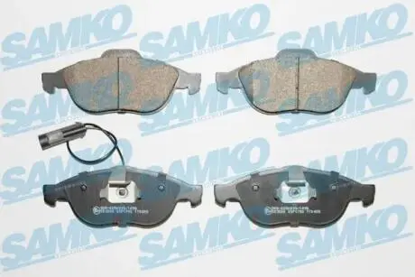 Тормозные колодки AR156 LYBRA SAMKO 5SP1785