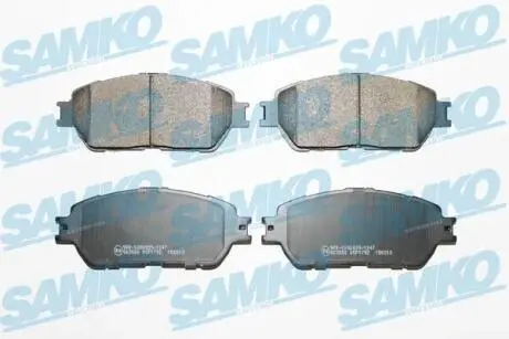 Колодки гальмівні CAMRY SAMKO 5SP1792