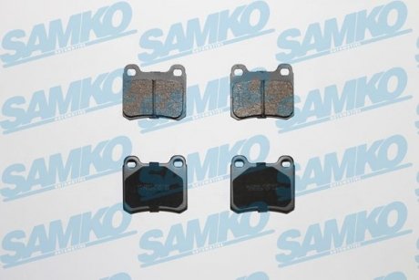 Тормозные колодки, дисковый тормоз.) SAMKO 5SP181 (фото 1)