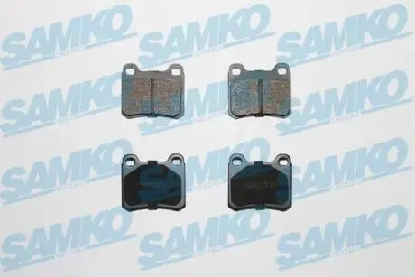 Гальмівні колодки, дискове гальмо (набір) SAMKO 5SP181