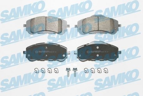 Тормозные колодки P308 13- 283mm SAMKO 5SP1845 (фото 1)