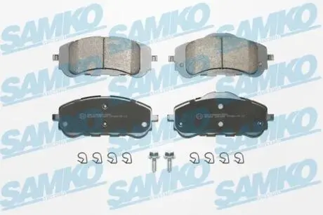 Тормозные колодки P308 13- 283mm SAMKO 5SP1845