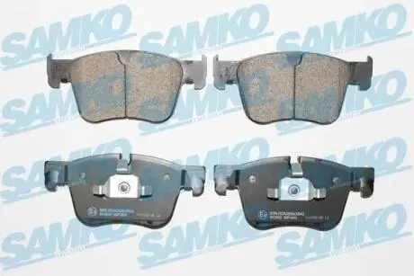 Колодки гальмівні C4 P308 13- њr.304mm SAMKO 5SP1853