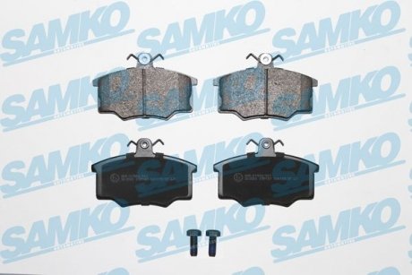 Тормозные колодки, дисковый тормоз.) SAMKO 5SP187 (фото 1)