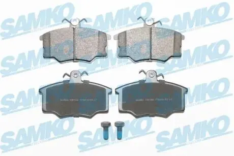 Гальмівні колодки, дискове гальмо (набір) SAMKO 5SP188
