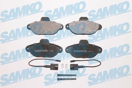 Тормозные колодки FI500 KA 10- SAMKO 5SP1906