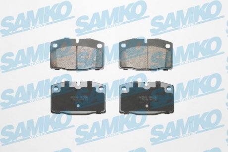 Тормозные колодки, дисковый тормоз.) SAMKO 5SP190 (фото 1)