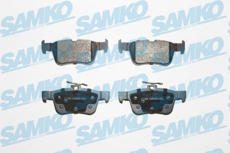 Комплект тормозных колодок задн. SAMKO 5SP1915 (фото 1)