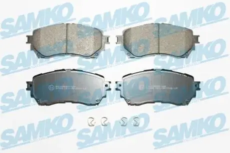 Колодки гальмівні MAZDA 6 SAMKO 5SP1916