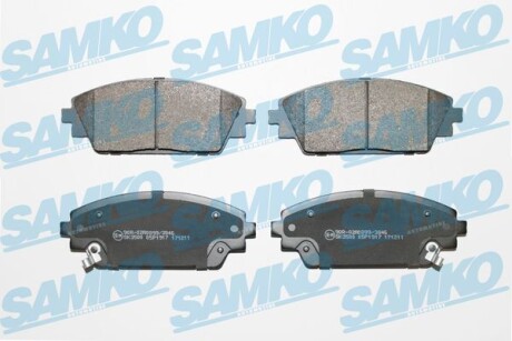 Тормозные колодки MAZDA 3 CX-3 + SAMKO 5SP1917