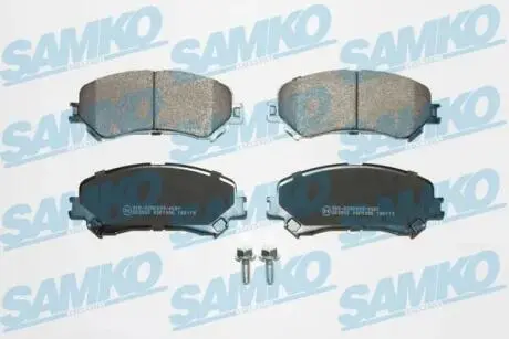 Колодки гальмівні ESPACE 6/15- + MEGANE IV SAMKO 5SP1996