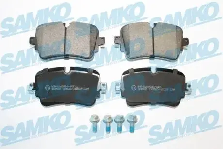 Колод.торм. зад. Audi A6, A7, A8, Q7, Q8, (15->), VW Touareg (16->) (Trw) SAMKO 5SP2027