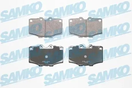 Тормозные колодки, дисковый тормоз.) SAMKO 5SP202