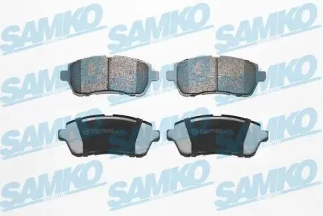 Тормозные колодки FIESTA 08- KA + SAMKO 5SP2045