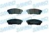 Колодки гальмівні (задні) Lexus NX 2.0/2.5 16V 14-/Toyota Alphard 3.5 15- (Akebono) SAMKO 5SP2094 (фото 1)