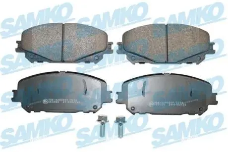 Колодки гальмівні (передні) Renault Scenic/Megane 15-(без датчика)) SAMKO 5SP2126