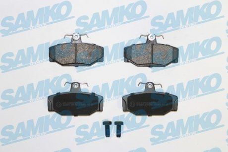 Тормозные колодки, дисковый тормоз.) SAMKO 5SP217 (фото 1)