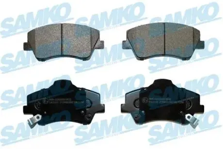 Тормозные колодки (передние) Hyundai Elantra 15-/Ioniq/Kia Niro 16- SAMKO 5SP2195