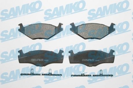 Тормозные колодки, дисковый тормоз.) SAMKO 5SP225 (фото 1)