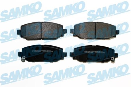 Тормозные колодки (задние) Jeep Wrangler 17- (TRW) SAMKO 5SP2274