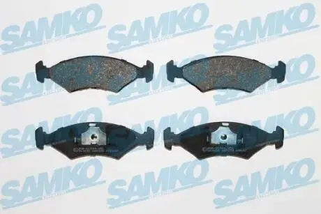 Комплект гальмівних колодок дискові FORD SAMKO 5SP233