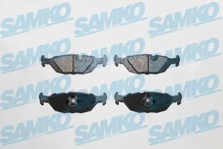 Гальмівні колодки, дискове гальмо (набір) SAMKO 5SP238