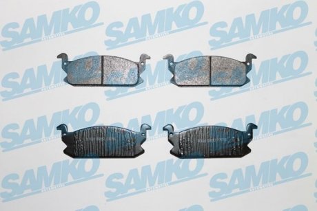 Тормозные колодки, дисковый тормоз.) SAMKO 5SP257