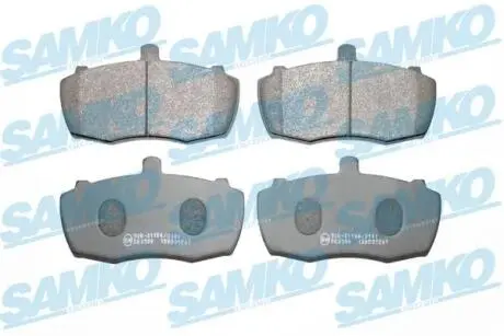 Гальмівні колодки, дискове гальмо (набір) SAMKO 5SP261