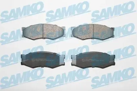 Гальмівні колодки, дискове гальмо (набір) SAMKO 5SP264