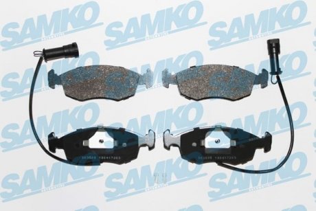 Тормозные колодки, дисковый тормоз.) SAMKO 5SP269 (фото 1)