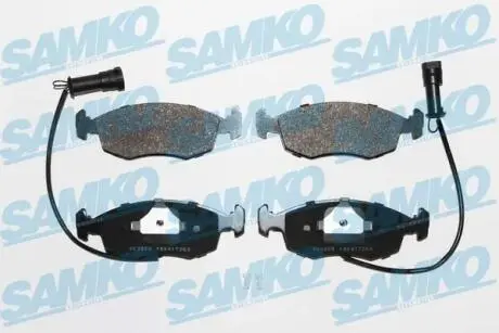 Тормозные колодки, дисковый тормоз.) SAMKO 5SP269