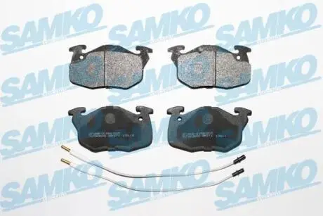Тормозные колодки, дисковый тормоз.) SAMKO 5SP271