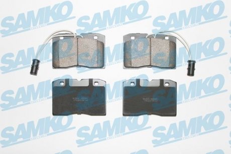Тормозные колодки, дисковый тормоз.) SAMKO 5SP281