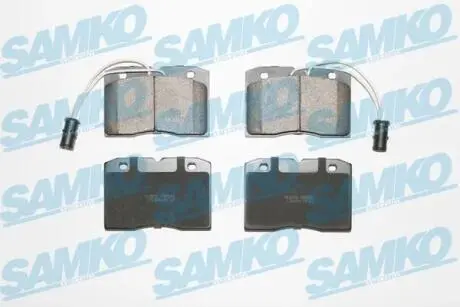 Тормозные колодки, дисковый тормоз.) SAMKO 5SP281