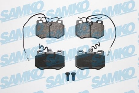 Тормозные колодки, дисковый тормоз.) SAMKO 5SP282 (фото 1)