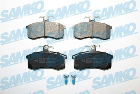 Тормозные колодки, дисковый тормоз.) SAMKO 5SP288 (фото 1)
