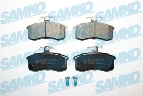 Гальмівні колодки, дискове гальмо (набір) SAMKO 5SP288