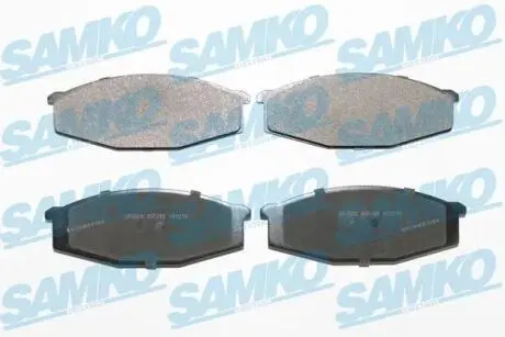 Гальмівні колодки, дискове гальмо (набір) SAMKO 5SP289