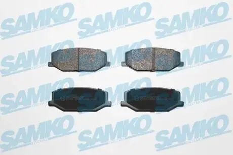 Гальмівні колодки, дискове гальмо (набір) SAMKO 5SP290