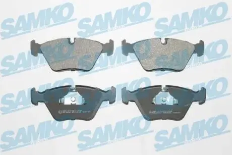 Гальмівні колодки, дискове гальмо (набір) SAMKO 5SP296