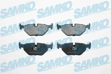 Гальмівні колодки, дискове гальмо (набір) SAMKO 5SP297