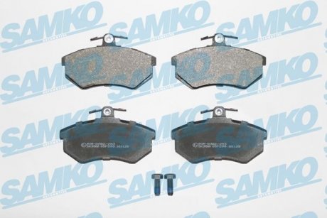 Тормозные колодки, дисковый тормоз.) SAMKO 5SP299 (фото 1)