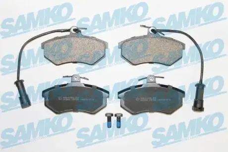 Гальмівні колодки, дискове гальмо (набір) SAMKO 5SP300